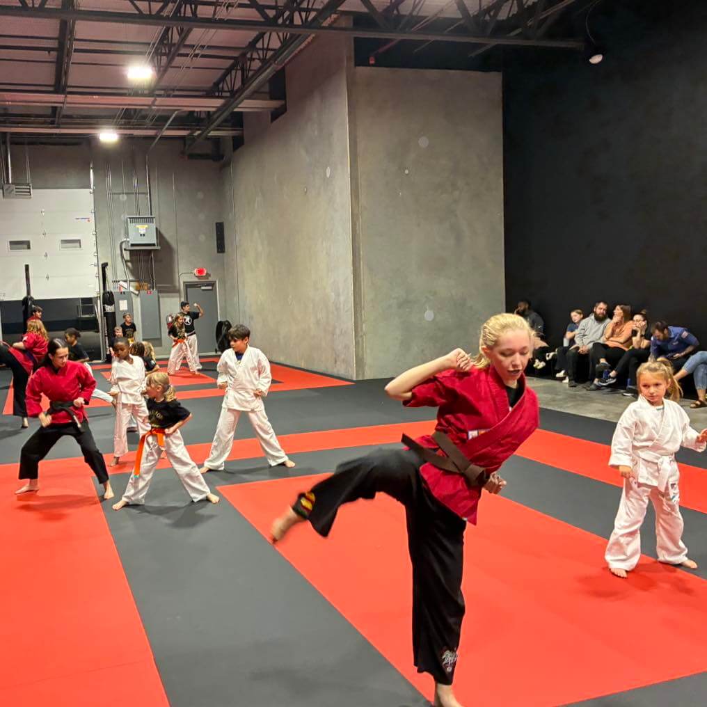 martial arts benefits for children shown through training